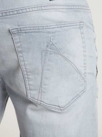 Coupe slim Jean 'Ego.S Brighton' CHASIN' en gris