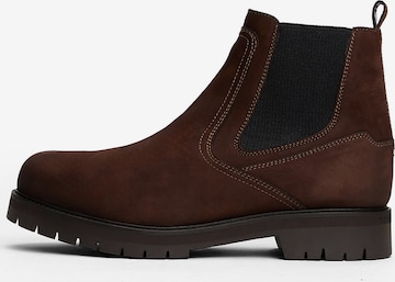 Chelsea Boots TOMMY HILFIGER en marron : devant