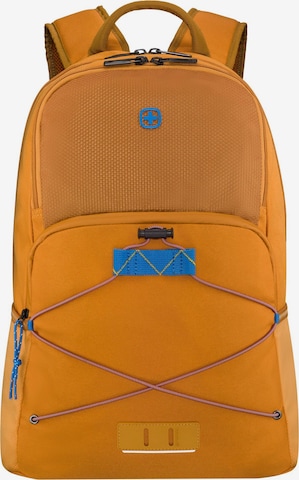 WENGER Backpack 'Trayl ' in Yellow: front