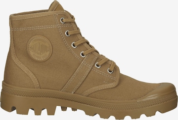 Palladium Lace-Up Boots in Green