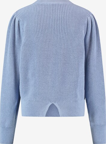 TAIFUN Pullover (GOTS) in Blau