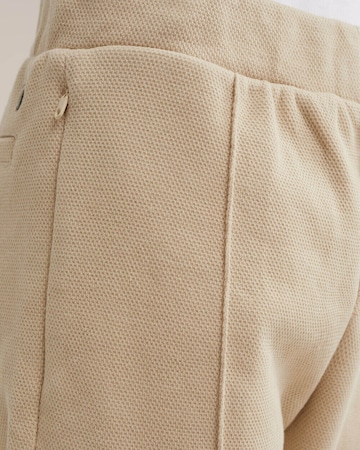 Coupe slim Pantalon WE Fashion en beige