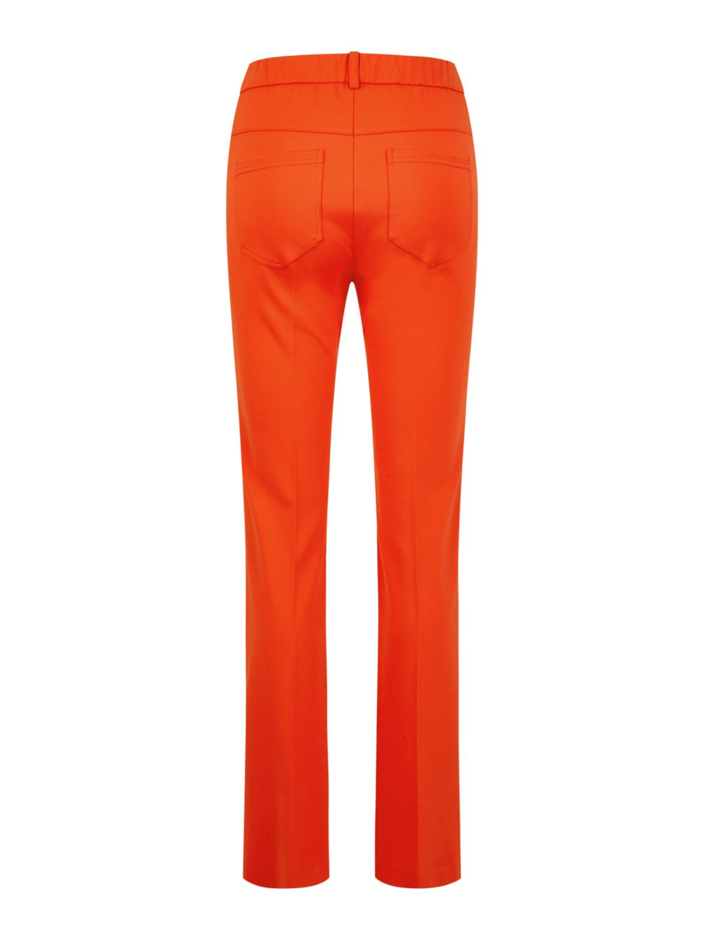 MARC AUREL Flared Hose in Orange