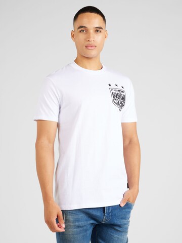 Plein Sport Μπλουζάκι σε λευκό: μπροστά