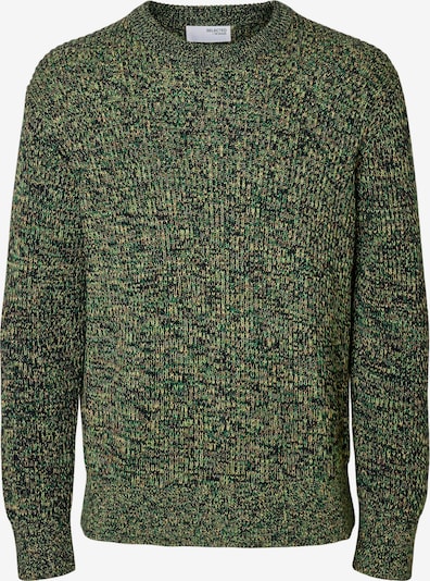 SELECTED Neulepaita 'SLHTilum' värissä beige / yönsininen / vihreä, Tuotenäkymä