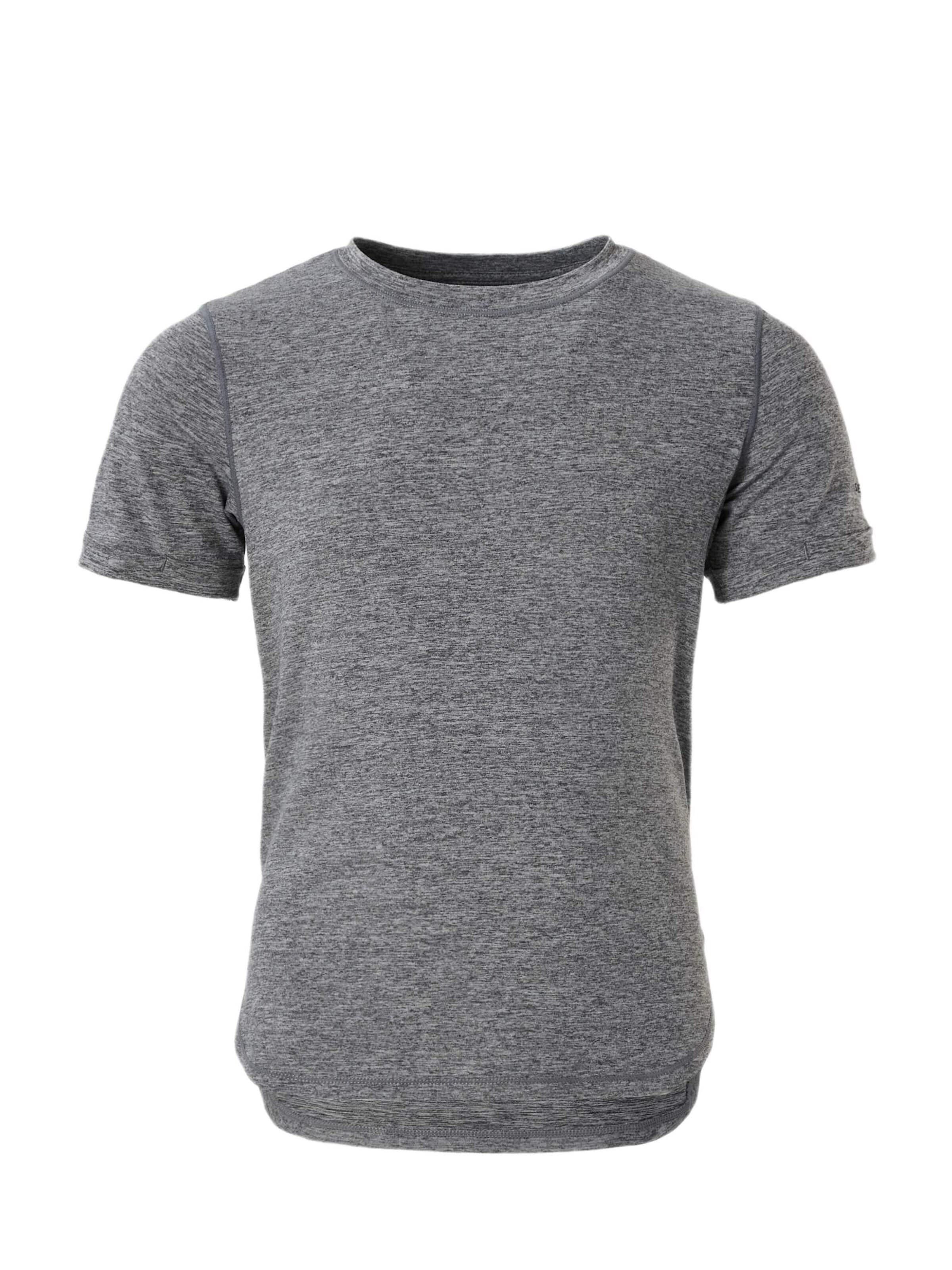 SWEDEMOUNT Performance shirt 'Core' in Black: front