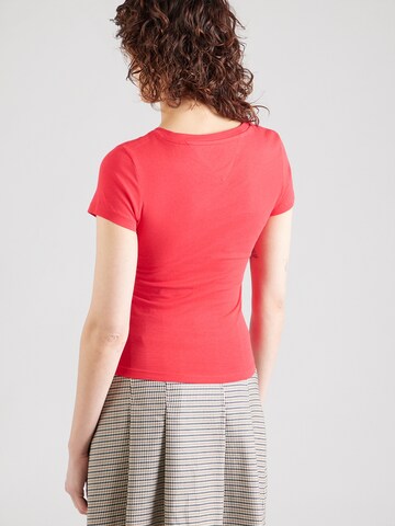 Tommy Jeans Μπλουζάκι σε κόκκινο