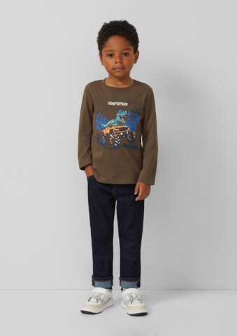 s.Oliver Shirt in Braun: Vorderseite