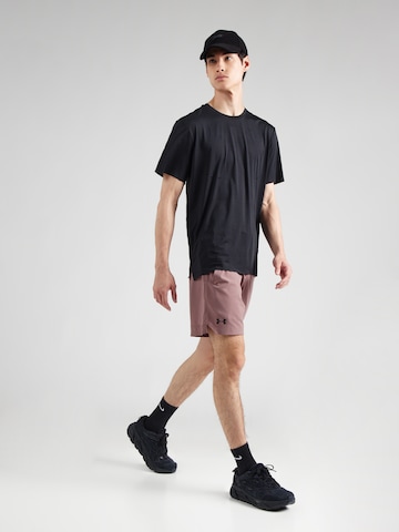 UNDER ARMOUR regular Sportsbukser i brun