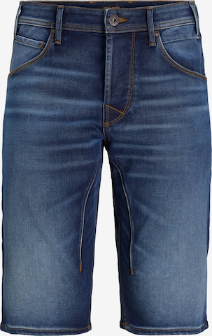 Regular Jeans 'Cale' de la JACK & JONES pe albastru: față