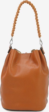 HARPA Shoulder Bag 'ANYA' in Brown: front