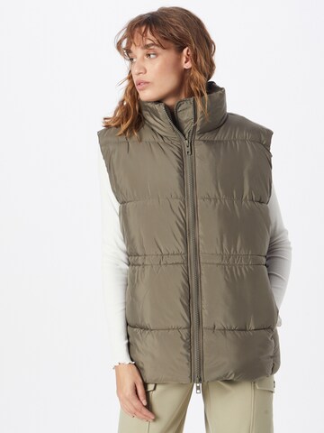 Gilet 'Kate' di WEEKDAY in grigio: frontale