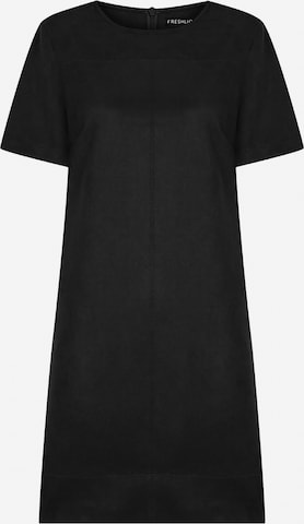 FRESHLIONS Minikleid in Schwarz: Vorderseite