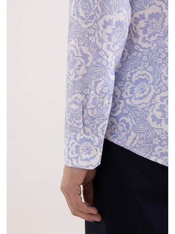 Coupe regular Chemise business SEIDENSTICKER en bleu