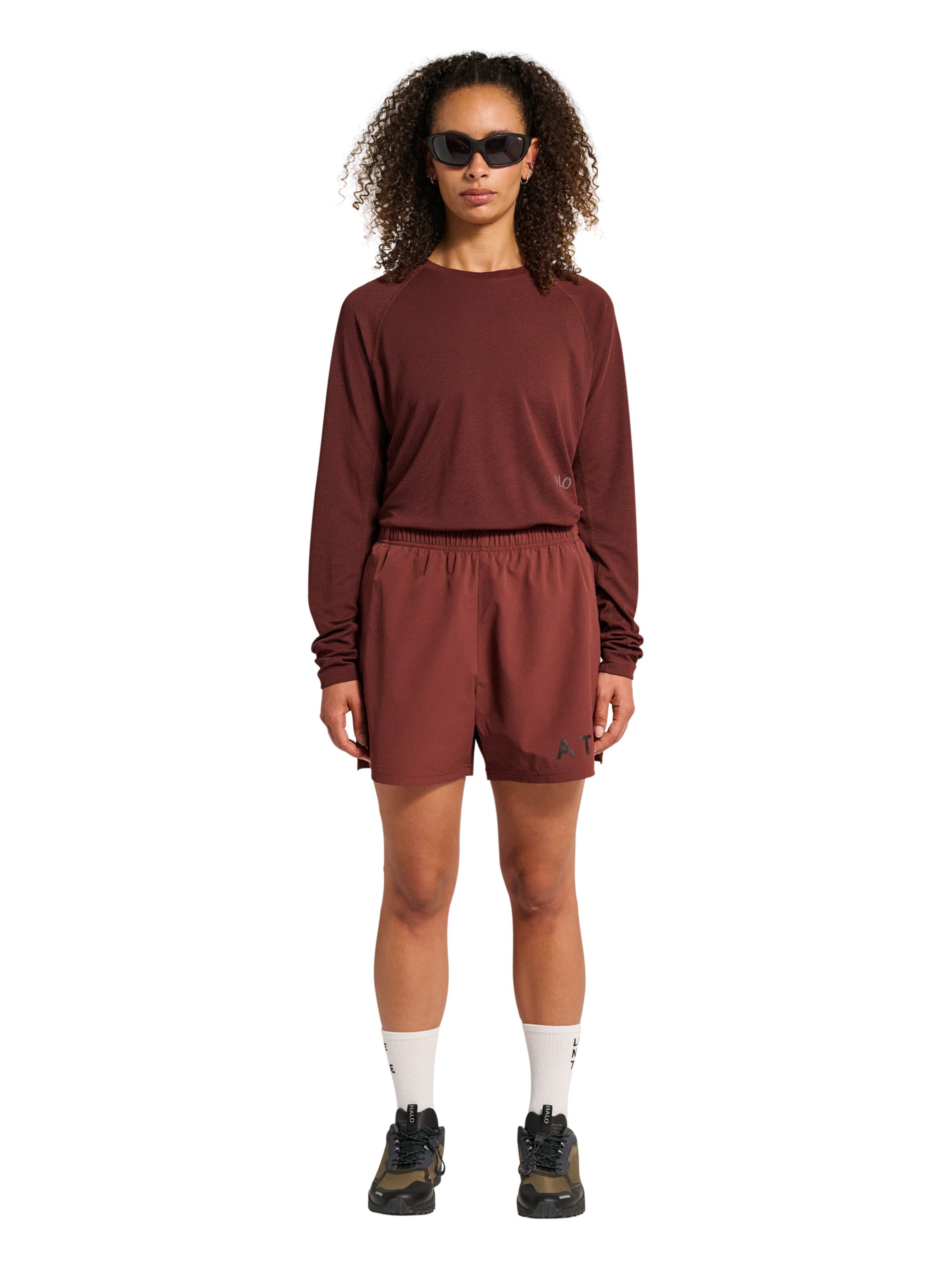 HALO Loose fit Pants in Brown