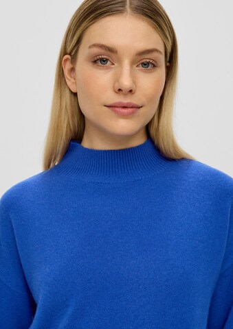 s.Oliver BLACK LABEL Pullover in Blau