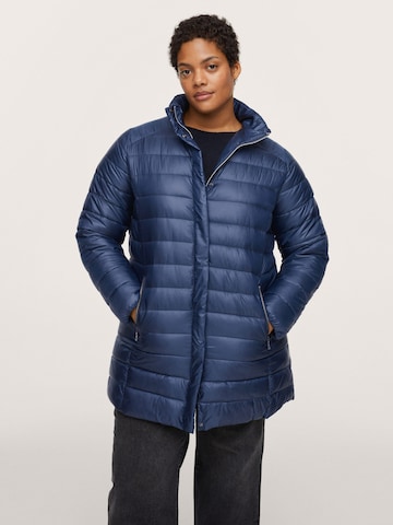 Veste mi-saison 'Seller' MANGO en bleu : devant