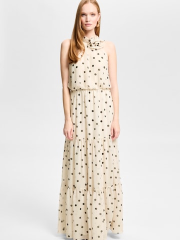 SWING Evening dress in Beige: front