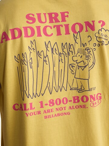 BILLABONG Shirt 'Message' in Yellow