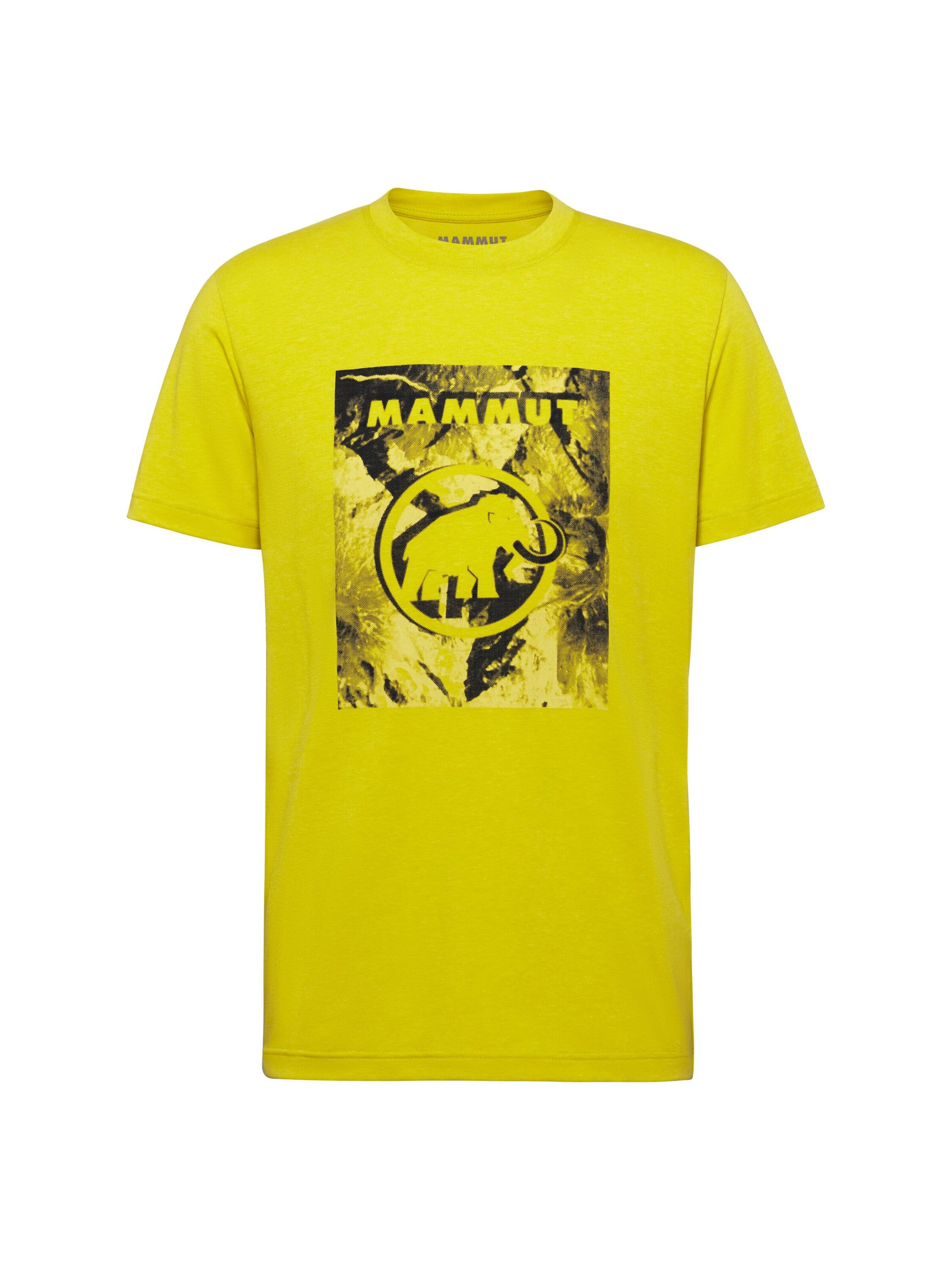 MAMMUT Funktionsshirt ‘Trovat’ in Gelb: Vorderseite