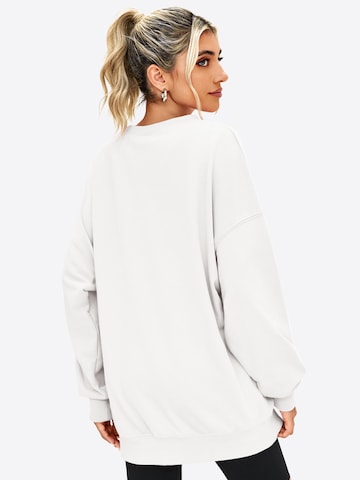 Imily Bela Sweatshirt i hvid: tilbage