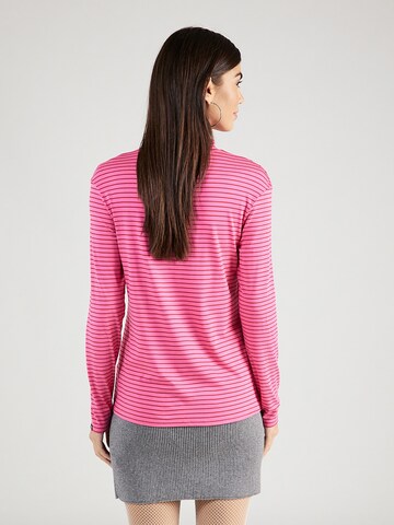 Blutsgeschwister Shirt 'Lonely Lips Turtle' in Roze