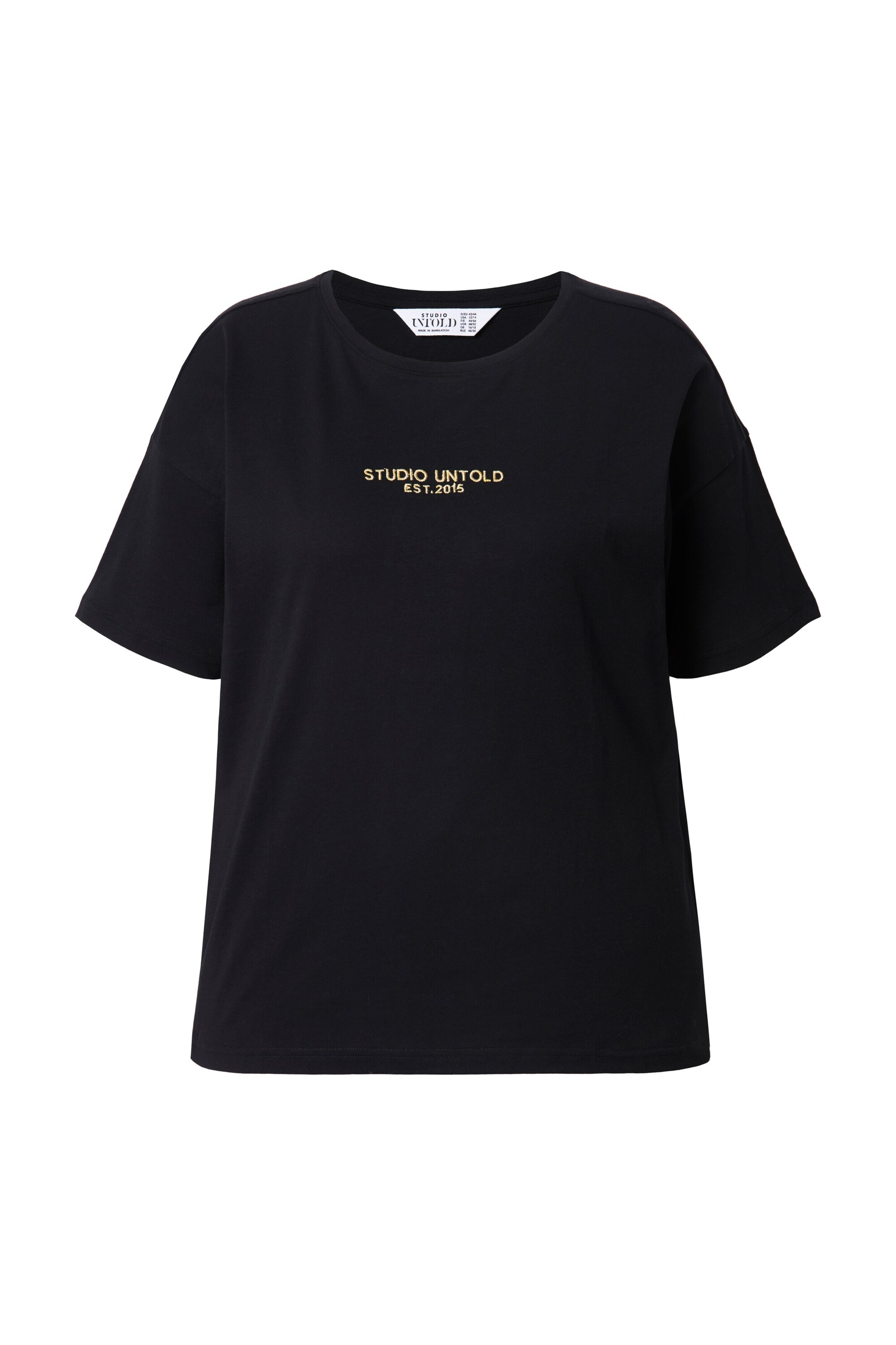 Studio Untold Shirt in Black: front