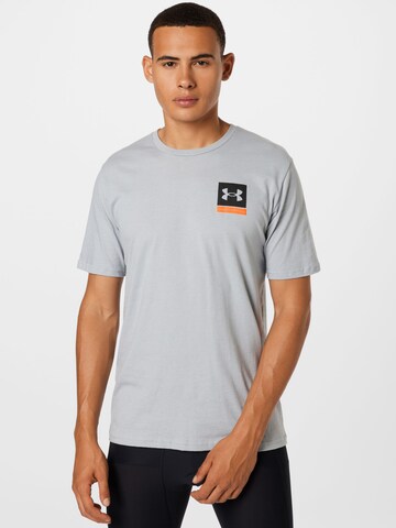 Tricou funcțional de la UNDER ARMOUR pe gri: față