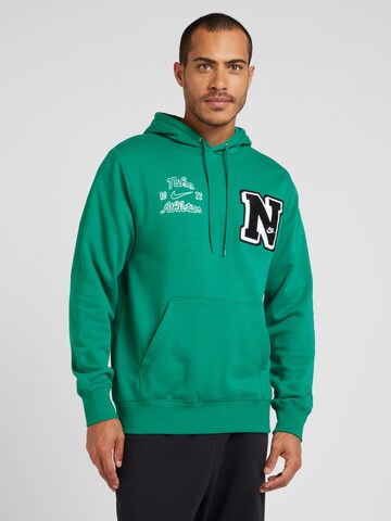 Nike Sportswear Mikina 'CLUB' – zelená: přední strana