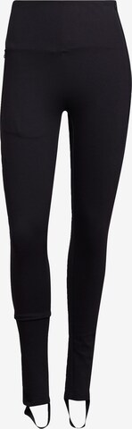 ADIDAS SPORTSWEAR Skinny Sports trousers in Black: front
