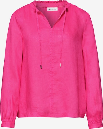 STREET ONE Bluse in Pink: Vorderseite