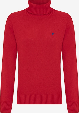 DENIM CULTURE Pullover 'Fallon' in Rot: predná strana