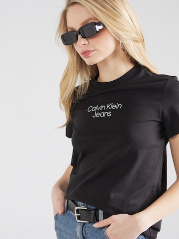 Calvin Klein Jeans Футболка в Черный