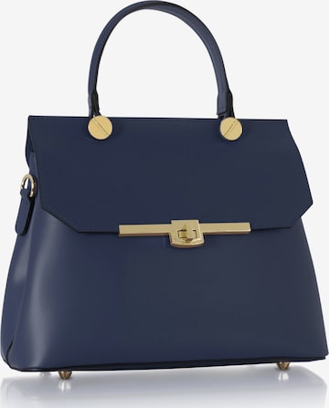 LeParmentier Handbag 'Atlanta' in Blue: front