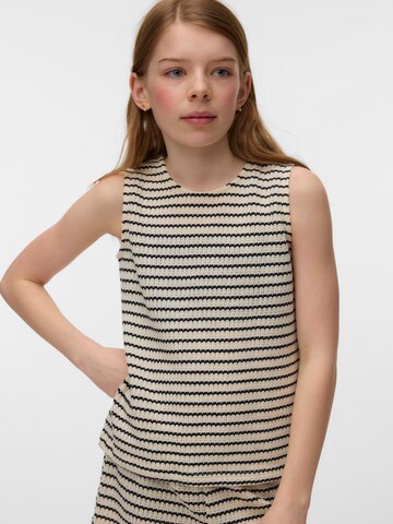 Vero Moda Girl Top 'VMOhia' in Wit: voorkant
