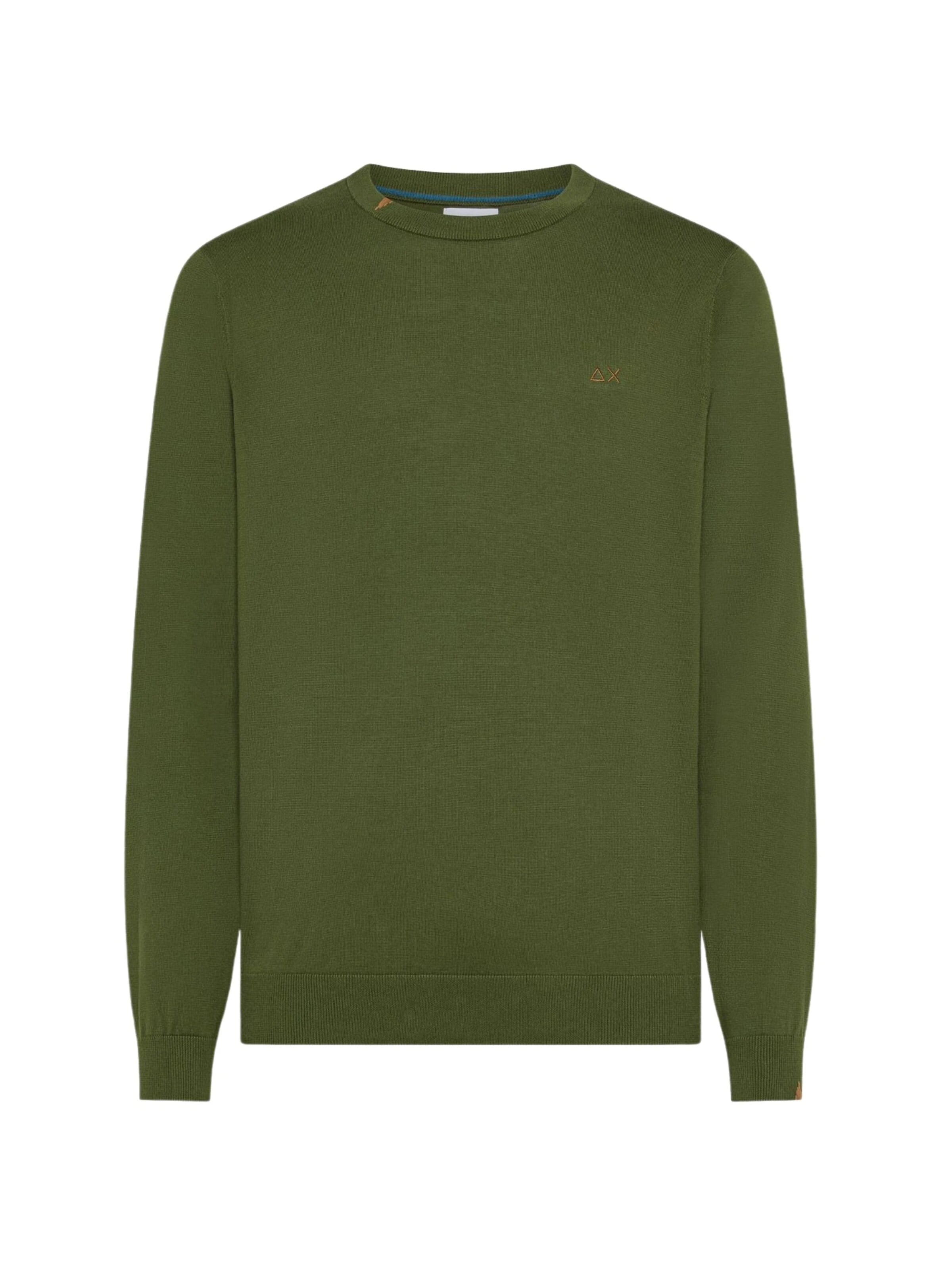 SUN68 Pullover 'K36101' i grøn: forside