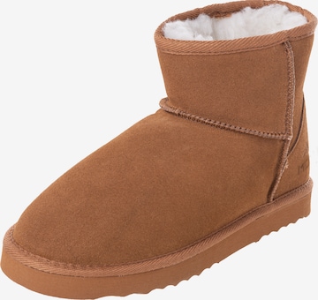 Mols Winterboots 'Towlan W Leather' in Braun: front