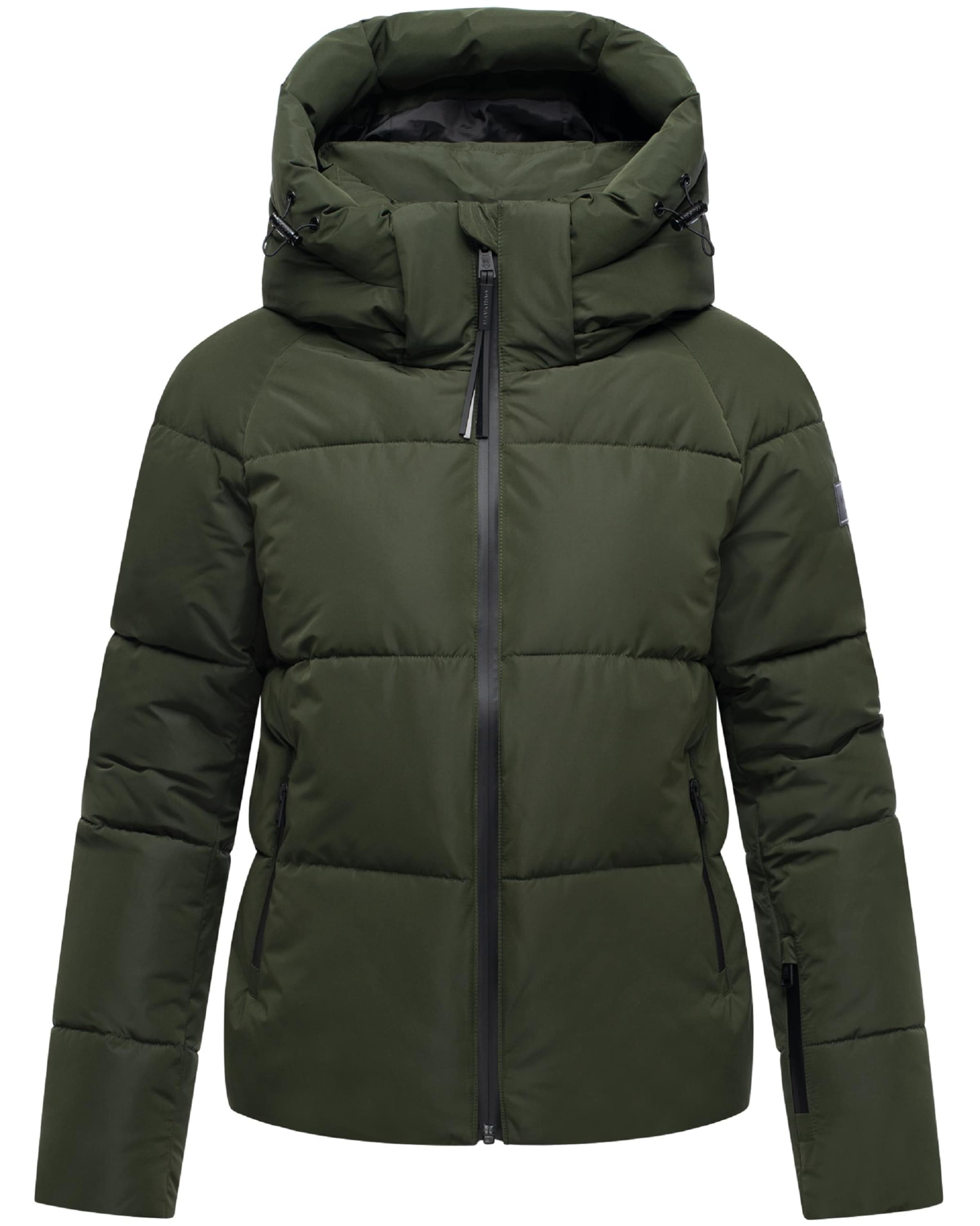 NAVAHOO Winter jacket 'Frostherz XIV' in Green: front