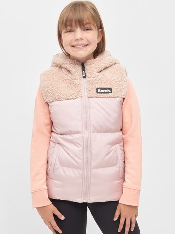 BENCH Bodywarmer in Roze: voorkant