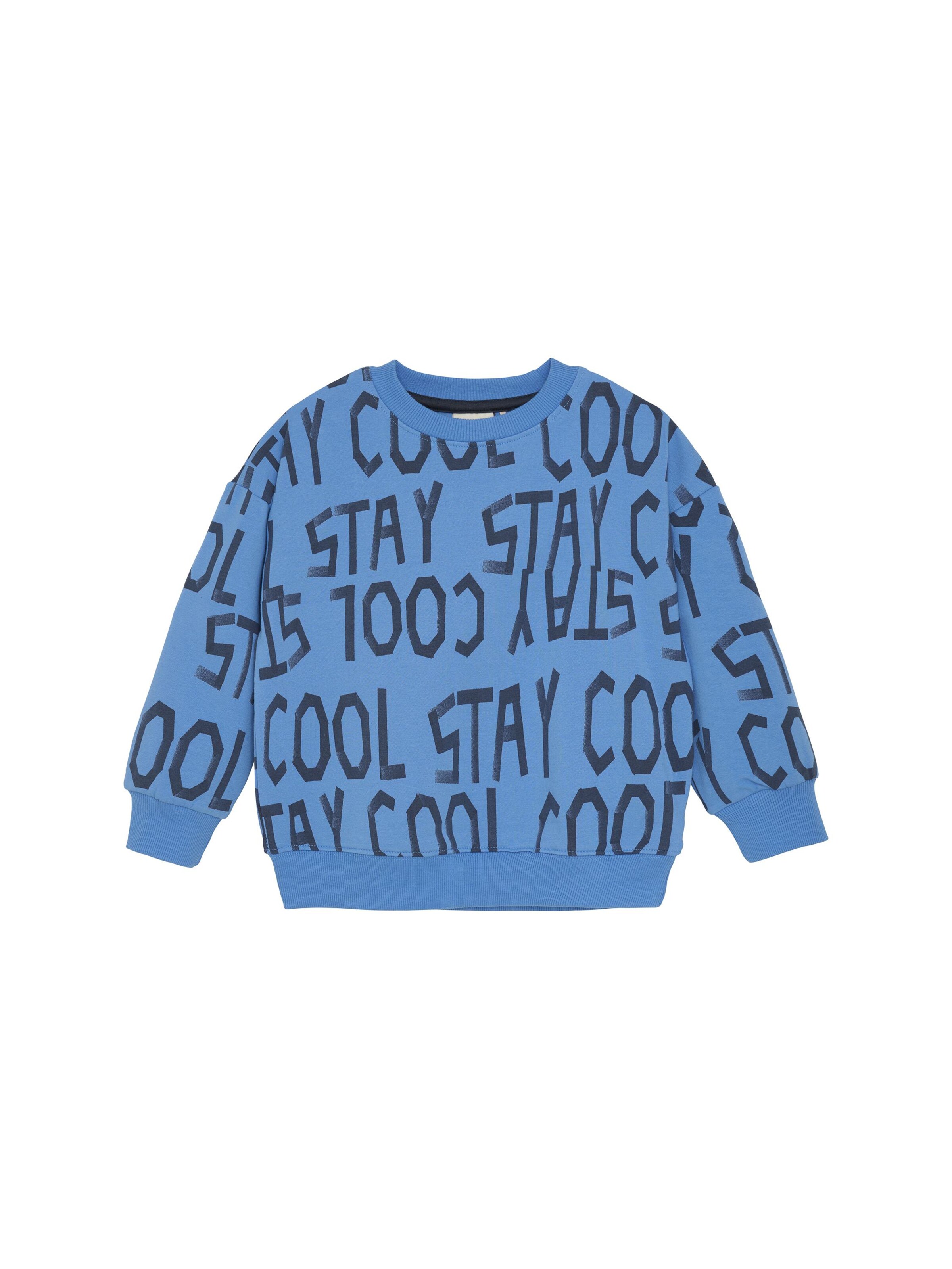 Pullover ' MISweatshirt LS AOP ' di MINYMO in verde: frontale