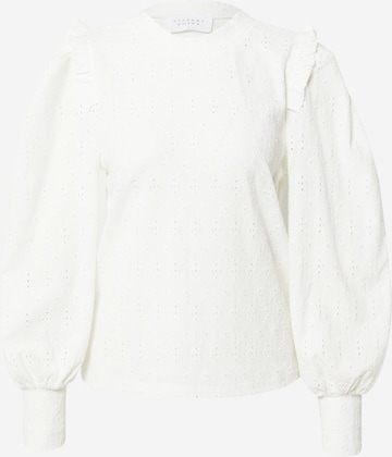 SISTERS POINT Blouse 'EINA' in White: front