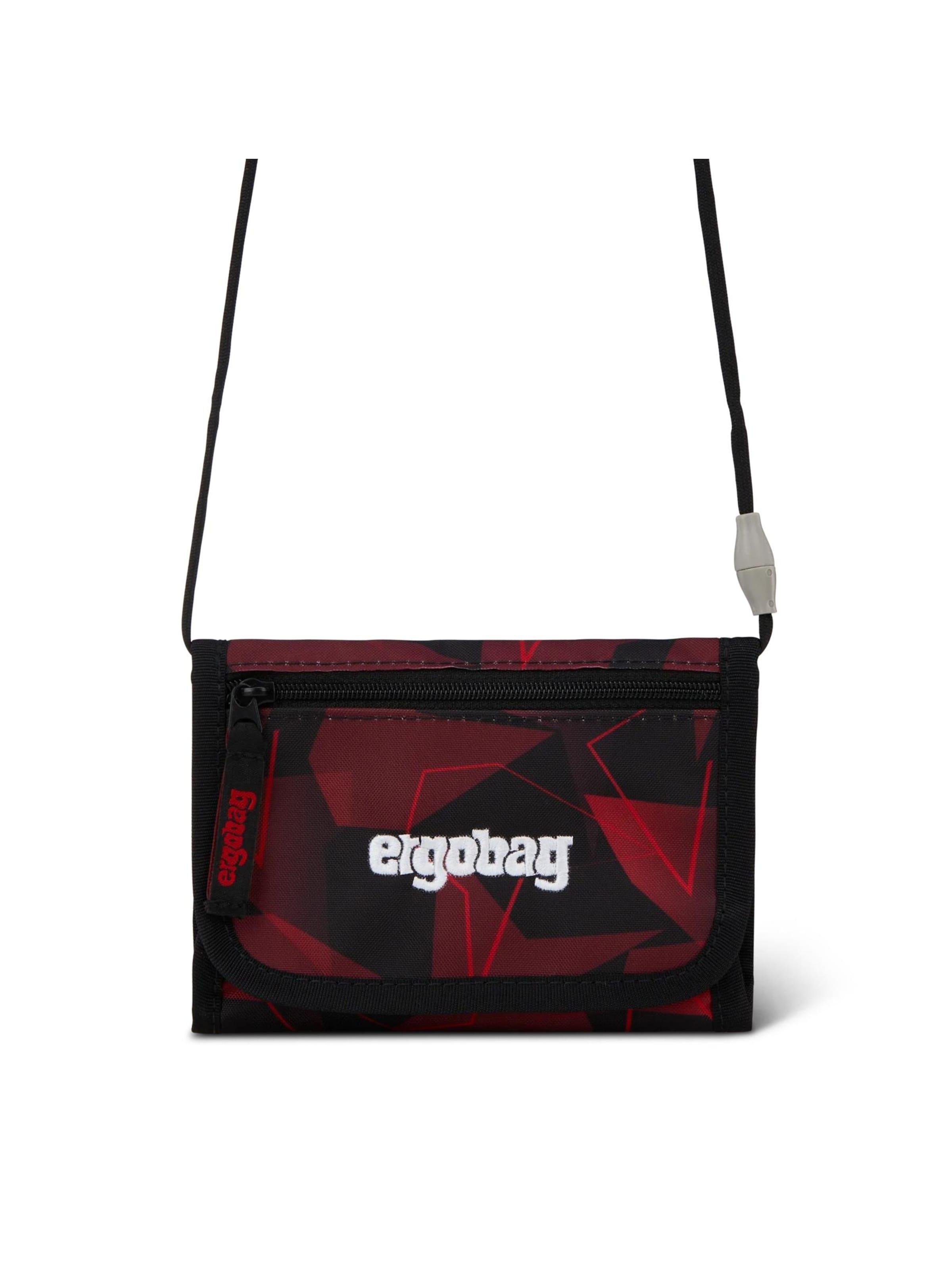ergobag Portemonnaie 'Brustbeutel Brustbeutel'‌‌‌‌‌ in Schwarz: Vorderseite