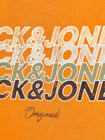 oranžinė JACK & JONES Marškinėliai 'JORBrady'