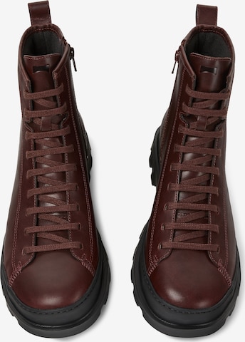 Bottines à lacets 'Brutus' CAMPER en rouge