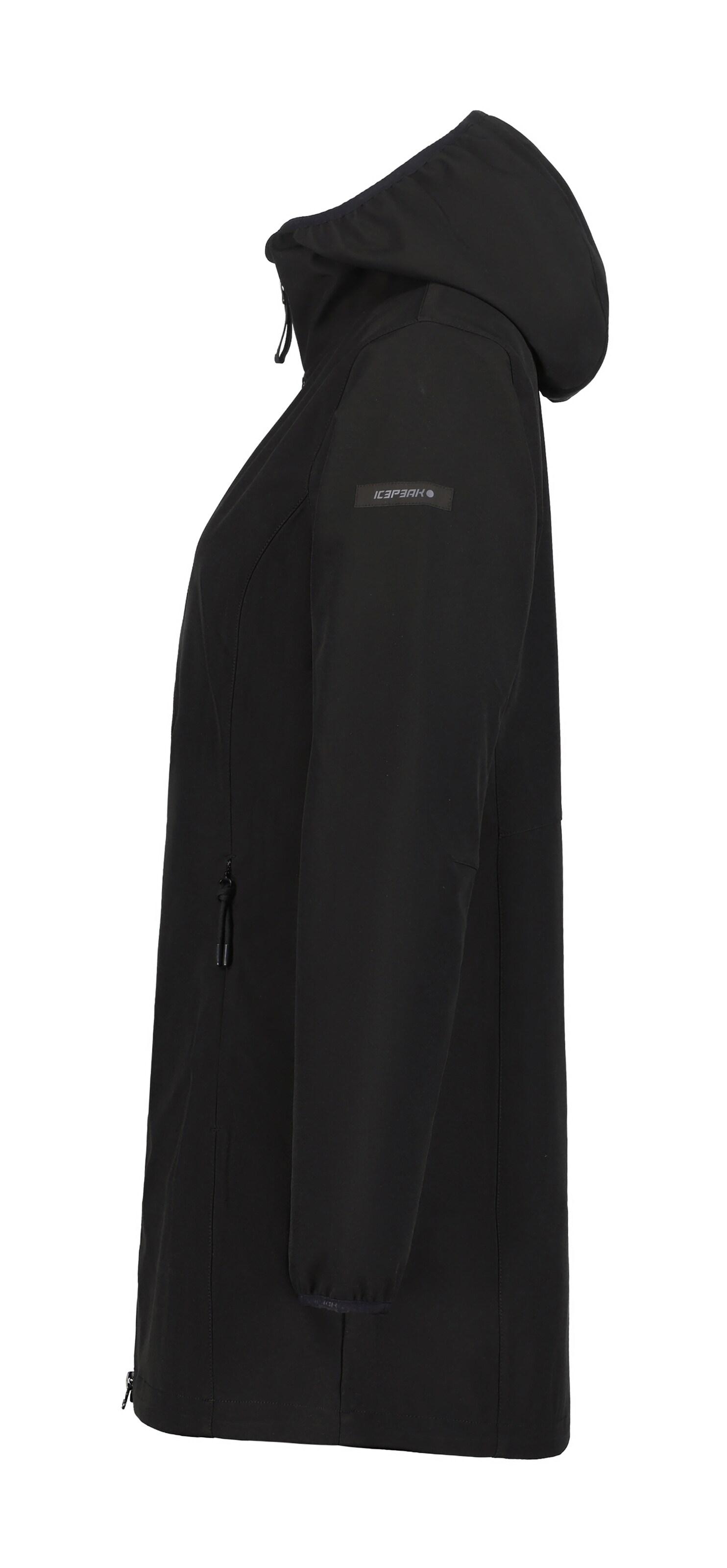 ICEPEAK Athletic Jacket 'Albany' in Black