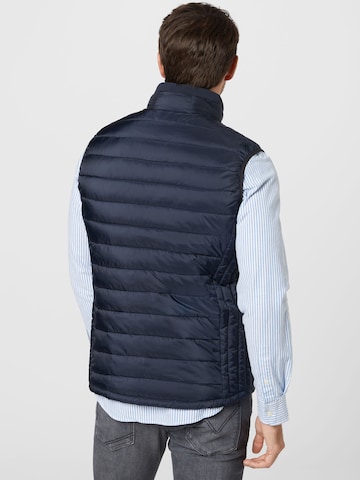 Gilet TOM TAILOR en bleu