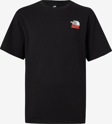 THE NORTH FACE Тениска '1966 HALF DOME' в черно: отпред
