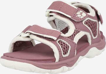 JACK WOLFSKIN Sandals 'TARACO' in Purple: front