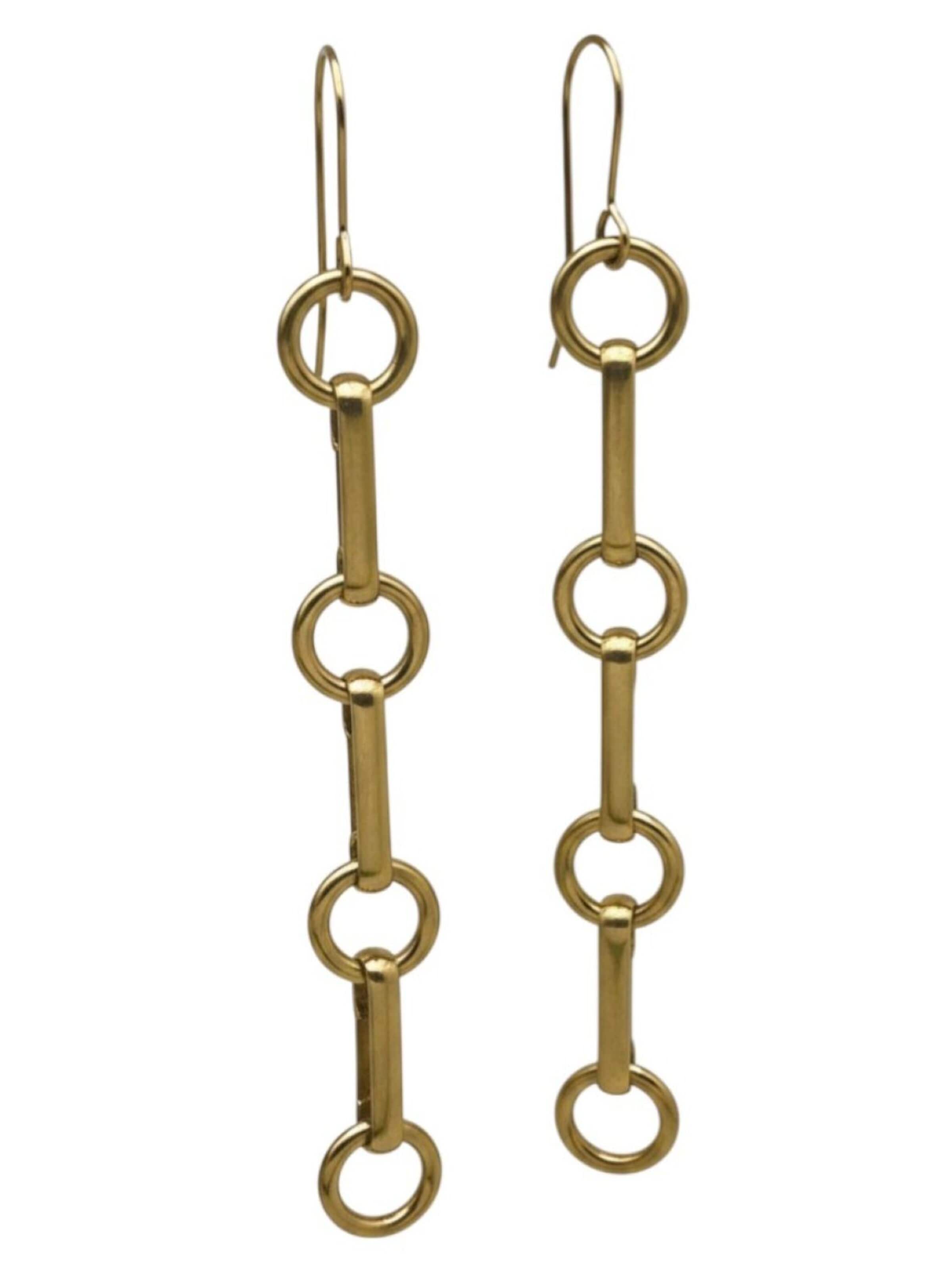 Gloria Mago Ohrringe '4ForU Gold Plated Earring'‌ in Gold: Vorderseite