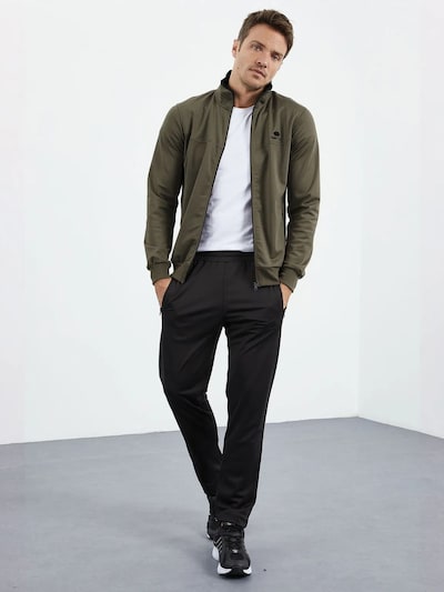 Tommy Life Fato de jogging em L em oliveira / preto, Vista do artigo